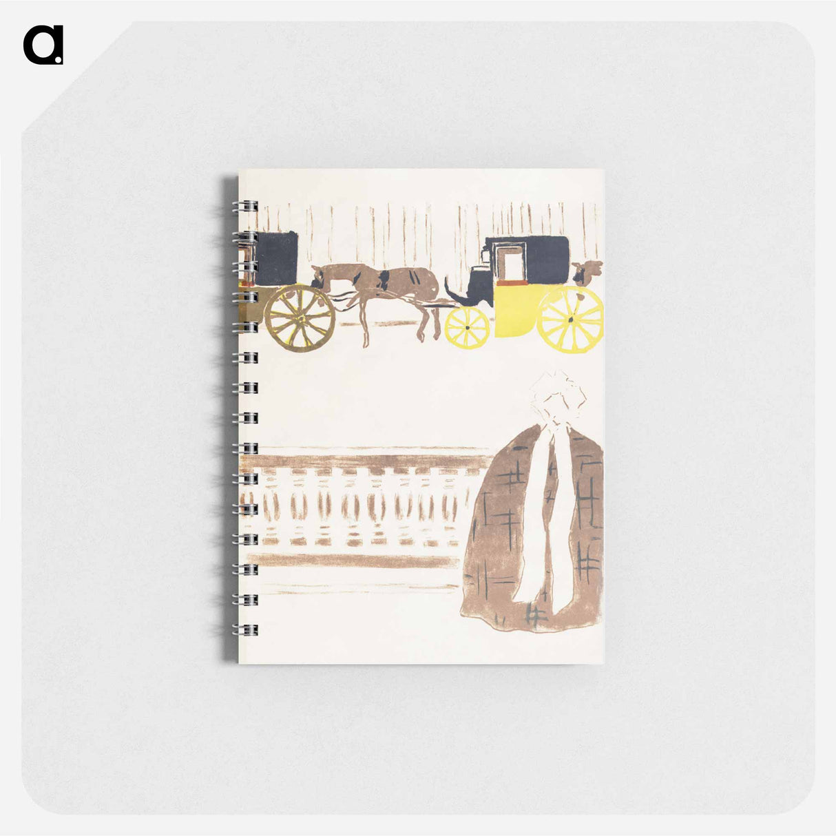 アートメモ帳-Nursemaids’ Promenade; Frieze of Carriages
 - ピエール ボナール Memo.