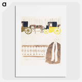 Nursemaids’ Promenade; Frieze of Carriages
 - ピエール ボナール Poster.