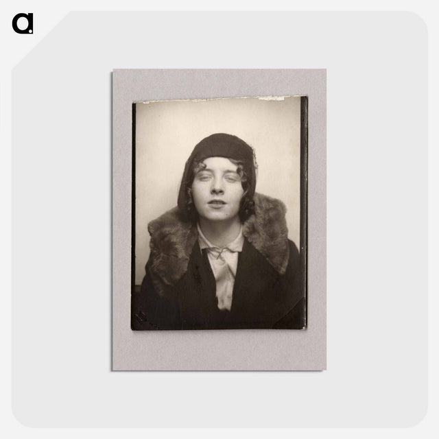 アートポストカード-Flapper in Photobooth
 - セントルイス美術館 Postcard.
