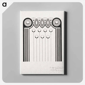 アートパネル-Ornamental Letterpress Stamp
 - サミュエル ジェスルン Canvas.
