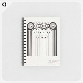 アートメモ帳-Ornamental Letterpress Stamp
 - サミュエル ジェスルン Memo.
