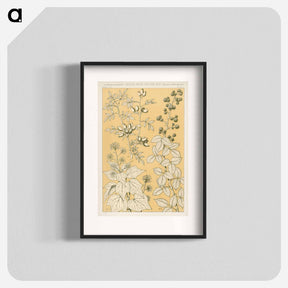 アートポスター-Nineteenth-Century Floral Ornament
 - 装飾の文法 Poster.