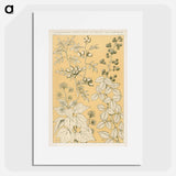 アートポスター-Nineteenth-Century Floral Ornament
 - 装飾の文法 Poster.