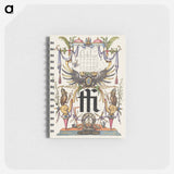 アートメモ帳-Guide for Constructing the Ligature ffi from Mira Calligraphiae Monumenta
 - 書道のお手本 Memo.