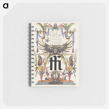 アートメモ帳-Guide for Constructing the Ligature ffi from Mira Calligraphiae Monumenta
 - 書道のお手本 Memo.