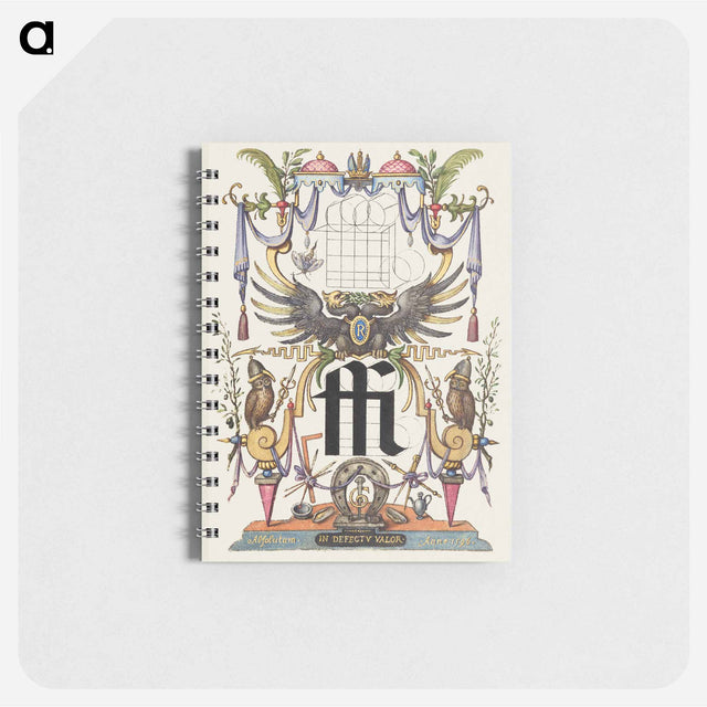 アートメモ帳-Guide for Constructing the Ligature ffi from Mira Calligraphiae Monumenta
 - 書道のお手本 Memo.