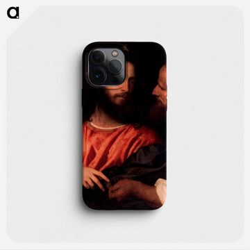The Tribute Money - ティツィアーノ ヴェチェッリオ Phone Case.