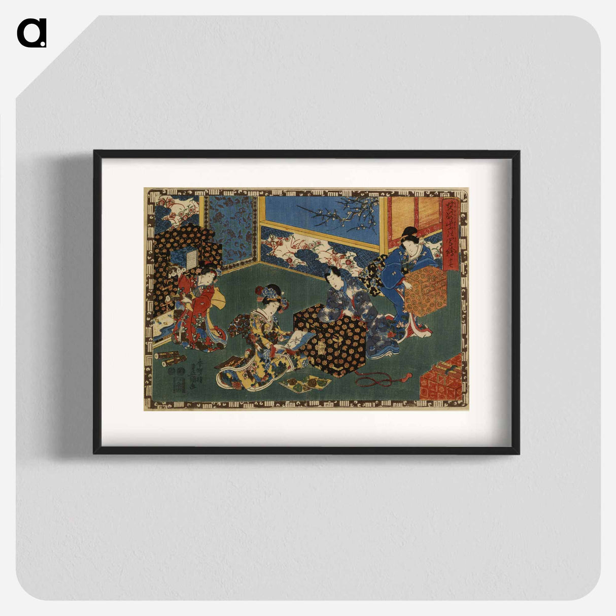 Sono sugata Murasaki no utsushi-e
 - 歌川 豊国 Poster.