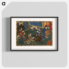 アートポスター-Sono sugata Murasaki no utsushi-e
 - 歌川 豊国 Poster.