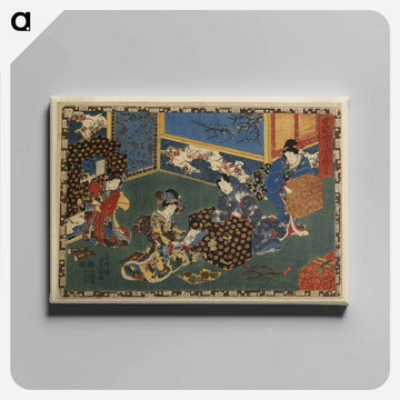 Sono sugata Murasaki no utsushi-e
 - 歌川 豊国 Canvas.