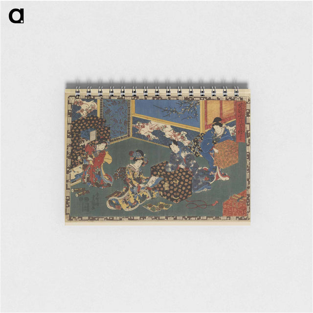 アートメモ帳-Sono sugata Murasaki no utsushi-e
 - 歌川 豊国 Memo.