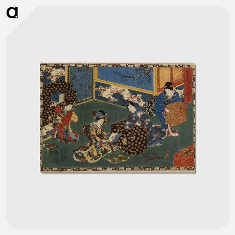 アートポストカード-Sono sugata Murasaki no utsushi-e
 - 歌川 豊国 Postcard.