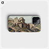 Theatre at Ephesus - オスマン帝国領内の景色 Phone Case.