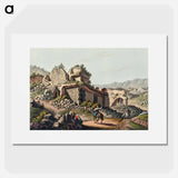 Theatre at Ephesus - View of the Ottoman Empire Poster.