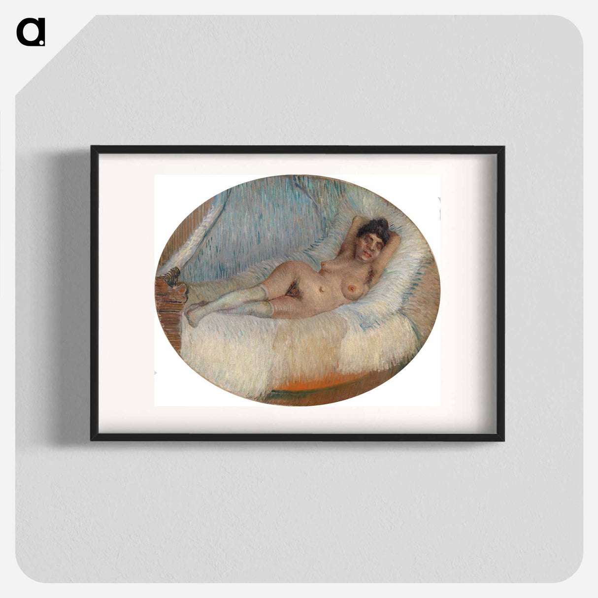 Reclining Nude - Vincent van Gogh Poster.