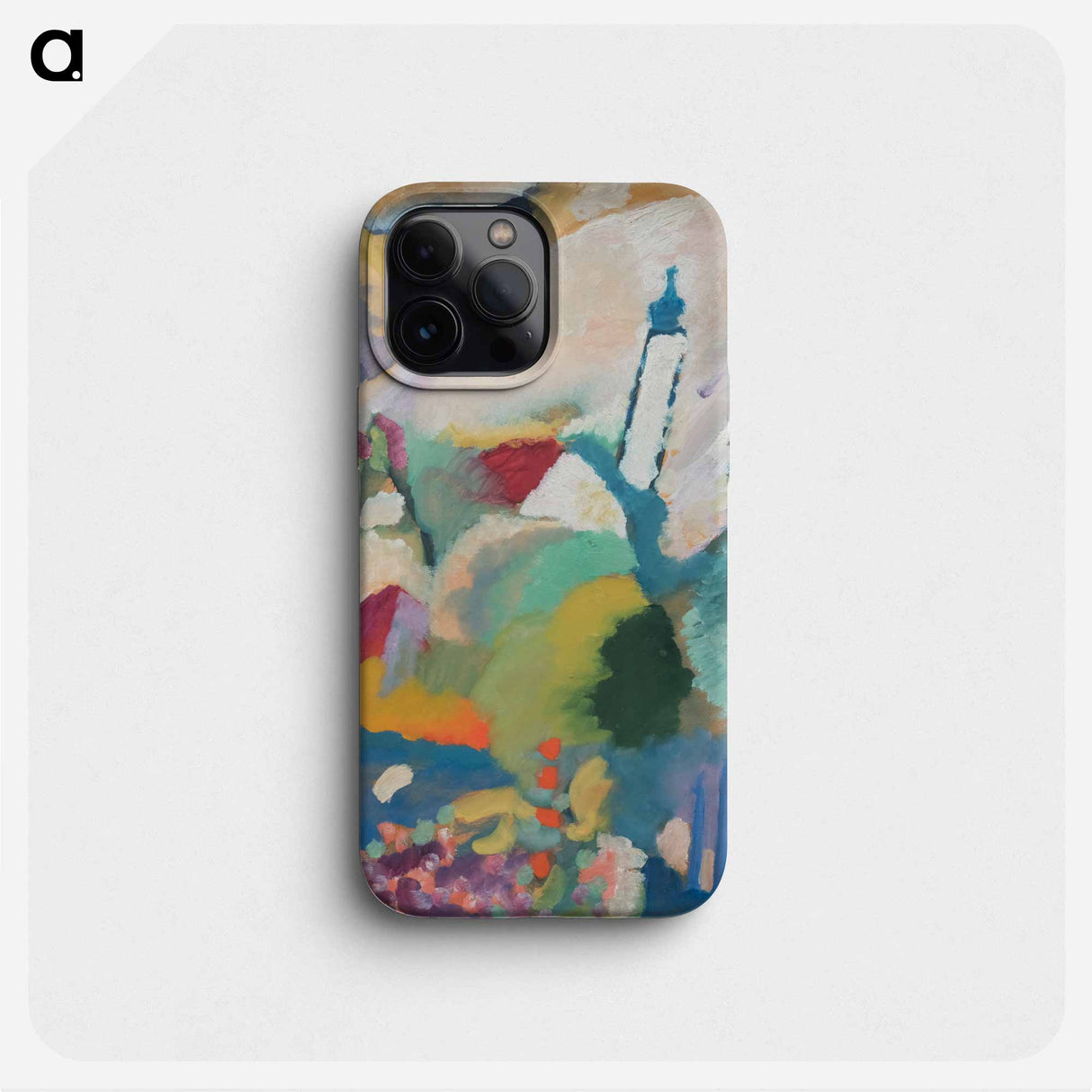 Murnau with church - ワシリー カンディンスキー Phone Case.