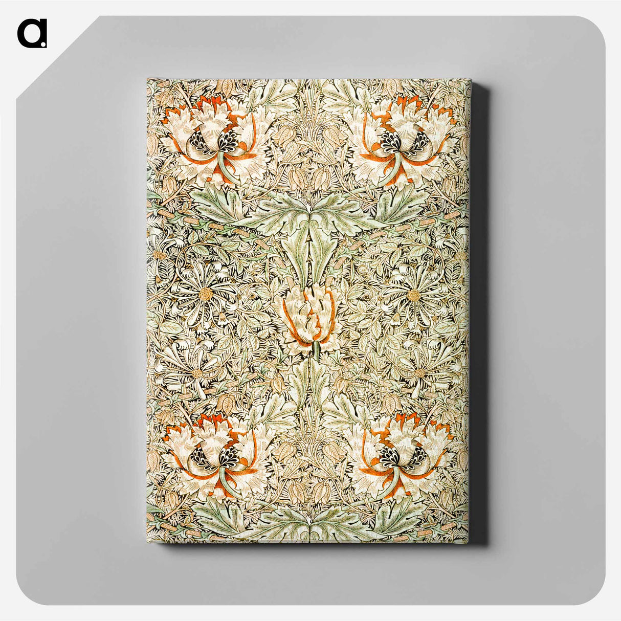 Honeysuckle - William Morris Canvas.