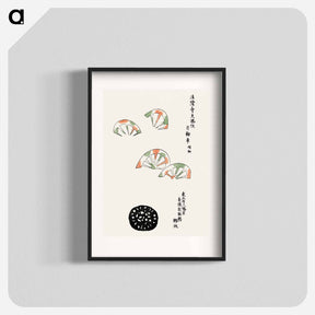 アートポスター-Yatsuo no tsubaki - 八丘椿 Poster.