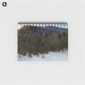 アートメモ帳-Mount Monadnock - アボット ハンダーソン セイヤー Memo.