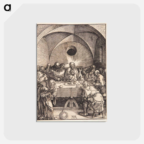 アートポストカード-The Last Supper - アルブレヒト デューラー Postcard.