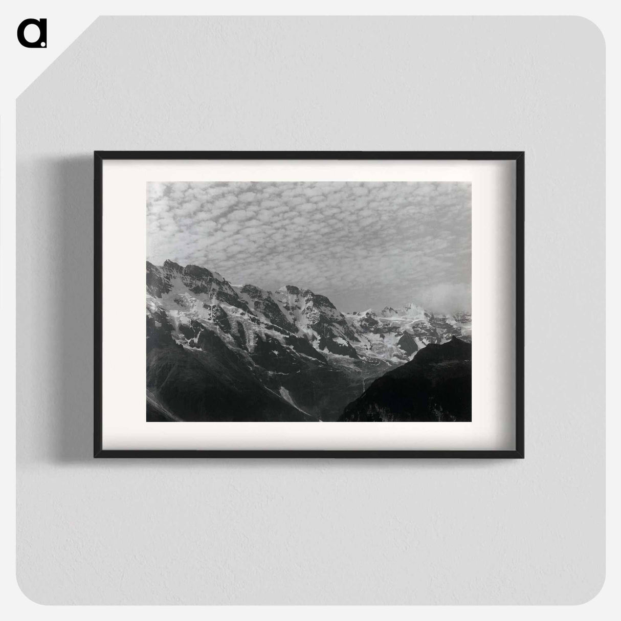 Mid Snow and Ice - アルフレッド スティーグリッツ Poster.