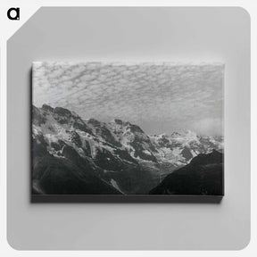 アートパネル-Mid Snow and Ice - アルフレッド スティーグリッツ Canvas.