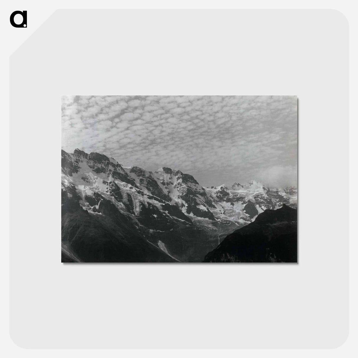 アートポストカード-Mid Snow and Ice - アルフレッド スティーグリッツ Postcard.