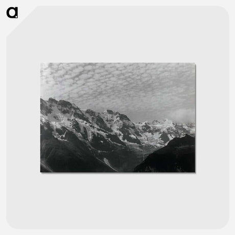アートポストカード-Mid Snow and Ice - アルフレッド スティーグリッツ Postcard.