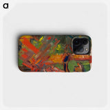 By the campfire - アーノルド ピーター ワイズ クビンチャン Phone Case.