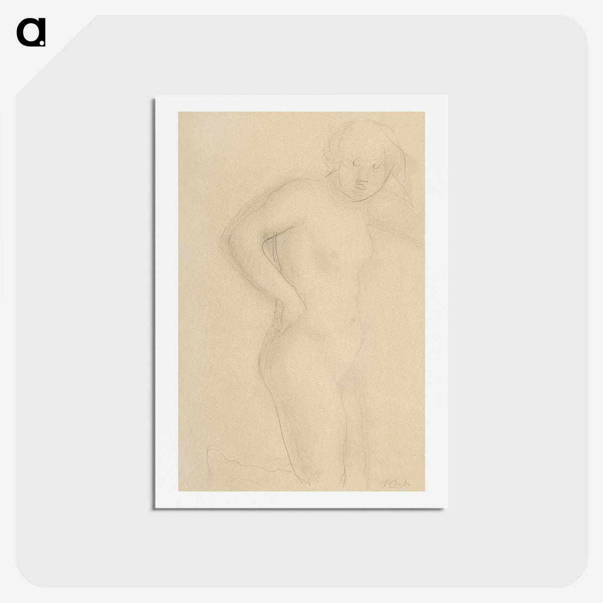 1-47_Auguste-Rodin_hagaki