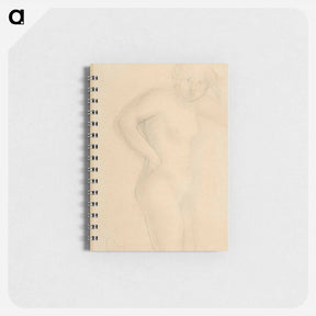アートメモ帳-Young Nude Girl Kneeling - オーギュスト ロダン Memo.
