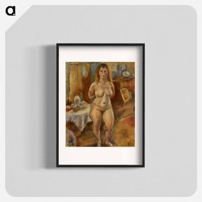アートポスター-Standing Nude in the Studio
 - バーンズ・コレクション Poster.