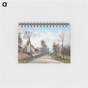 アートメモ帳-Versailles road, Louveciennes - カミーユ ピサロ Memo.