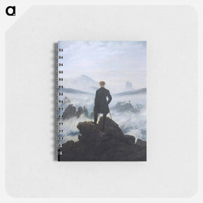 アートメモ帳-The Wanderer Above the Sea of Fog - カスパー ダーヴィト フリードリヒ Memo.