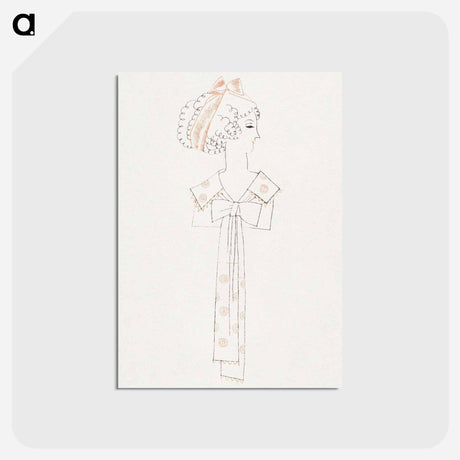 アートポストカード-Les Gorgerettes
 - シャルル マルタン Postcard.