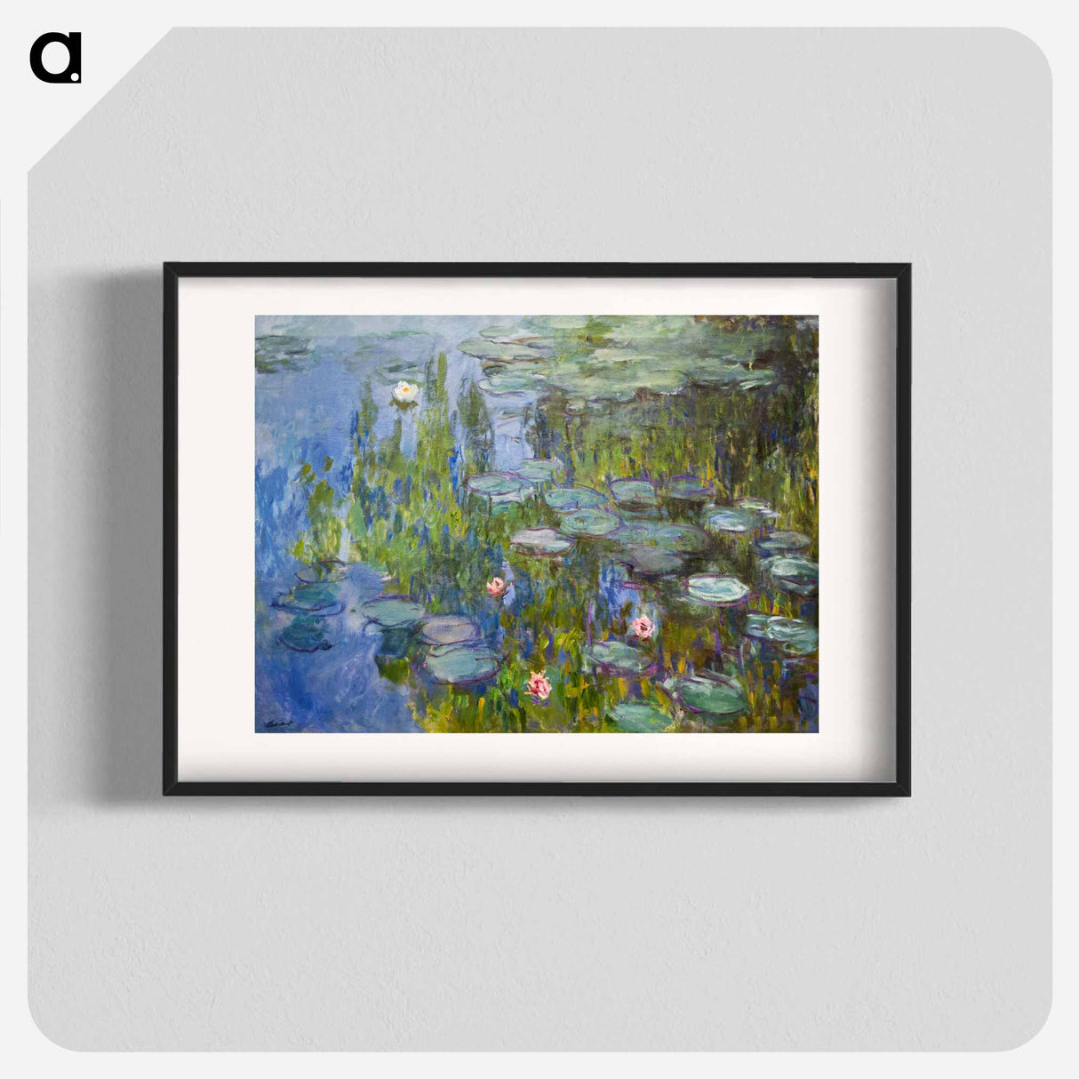 Water Lilies - Claude Monet Poster.