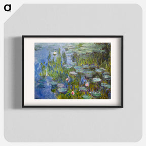 アートポスター-Water Lilies - クロード モネ Poster.