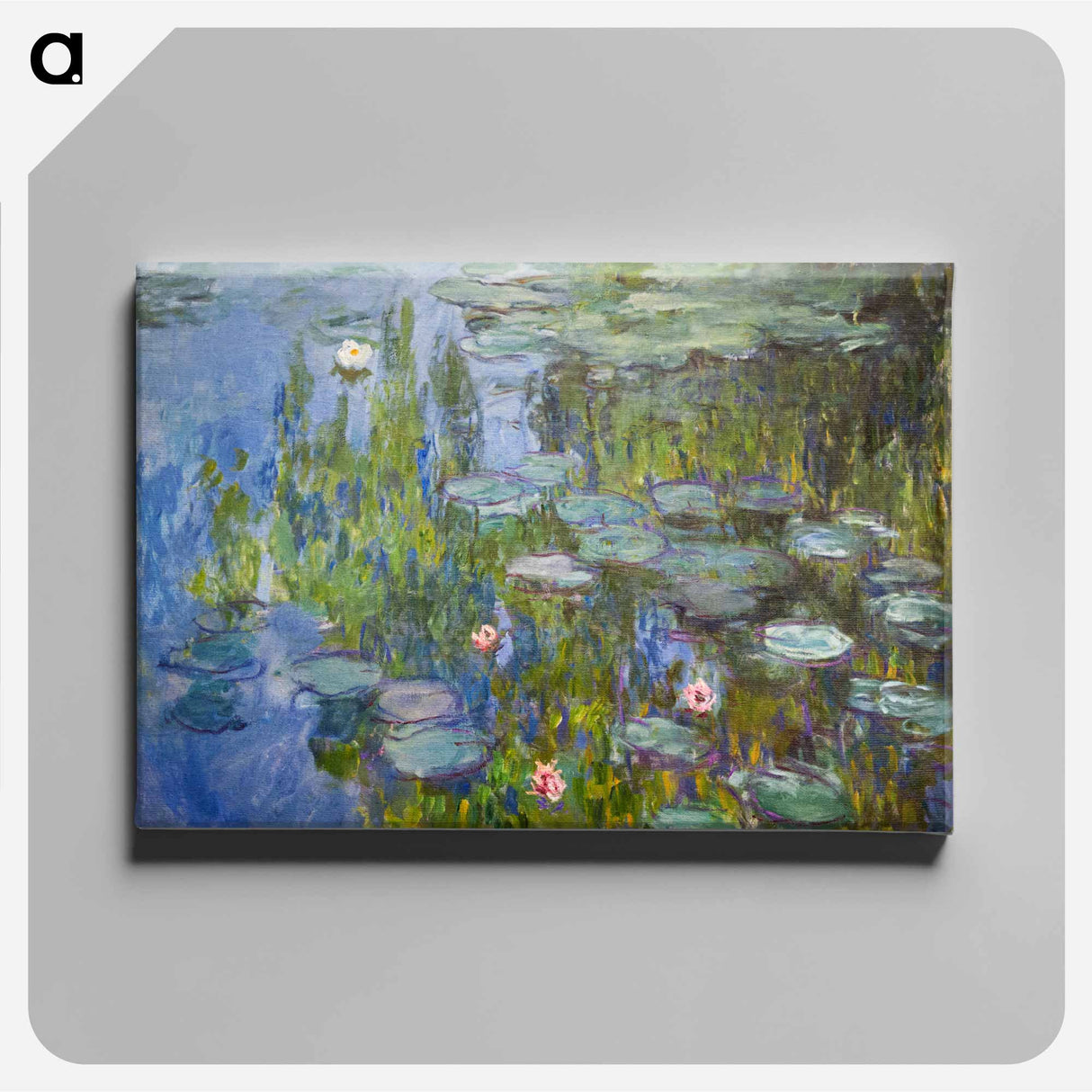 Water Lilies - Claude Monet Canvas.