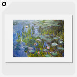 Water Lilies - Claude Monet Poster.