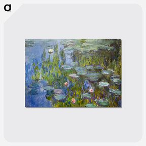 アートポストカード-Water Lilies - クロード モネ Postcard.