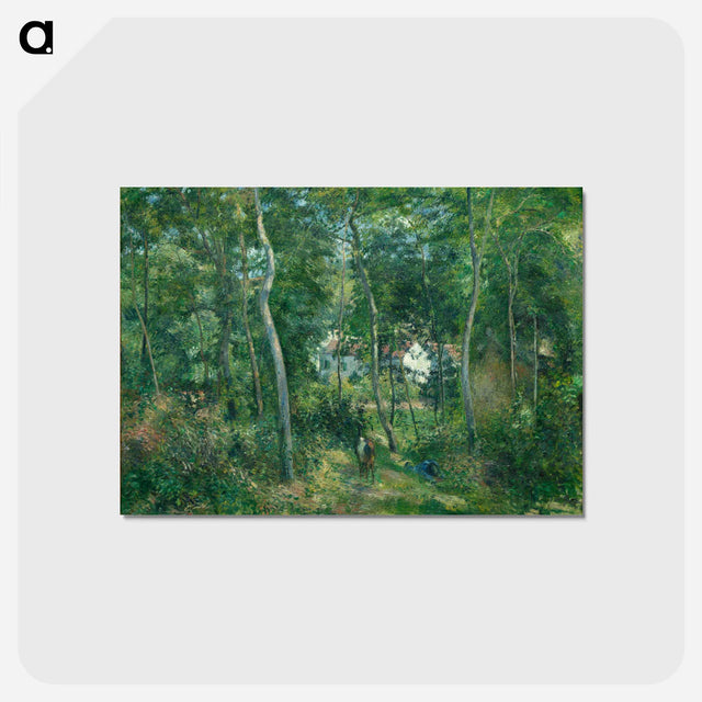アートポストカード-Edge of the Woods Near L'Hermitage, Pontoise
 - クリーブランド美術館 Postcard.