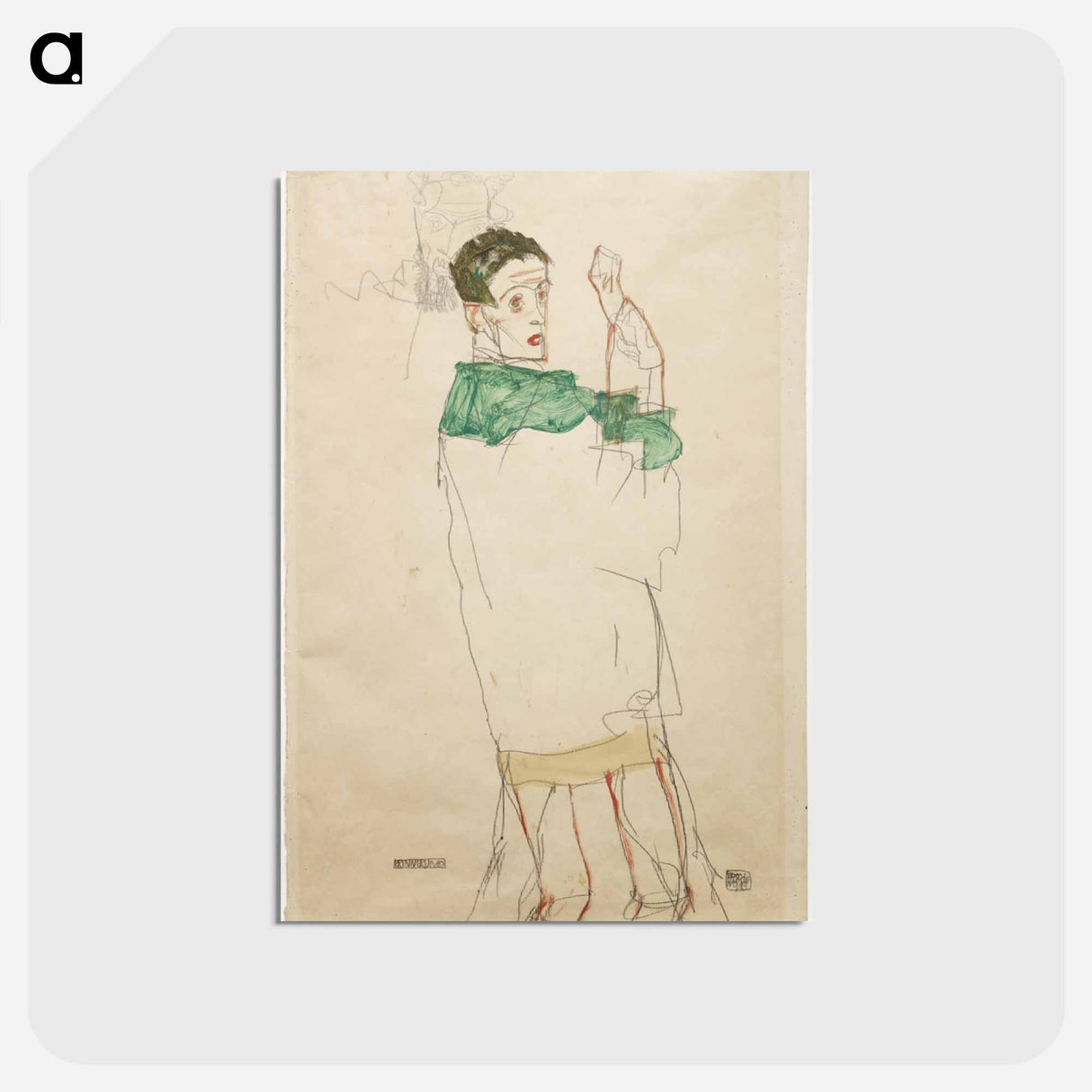 アートポストカード-Recollection
 - ダラス美術館 Postcard.