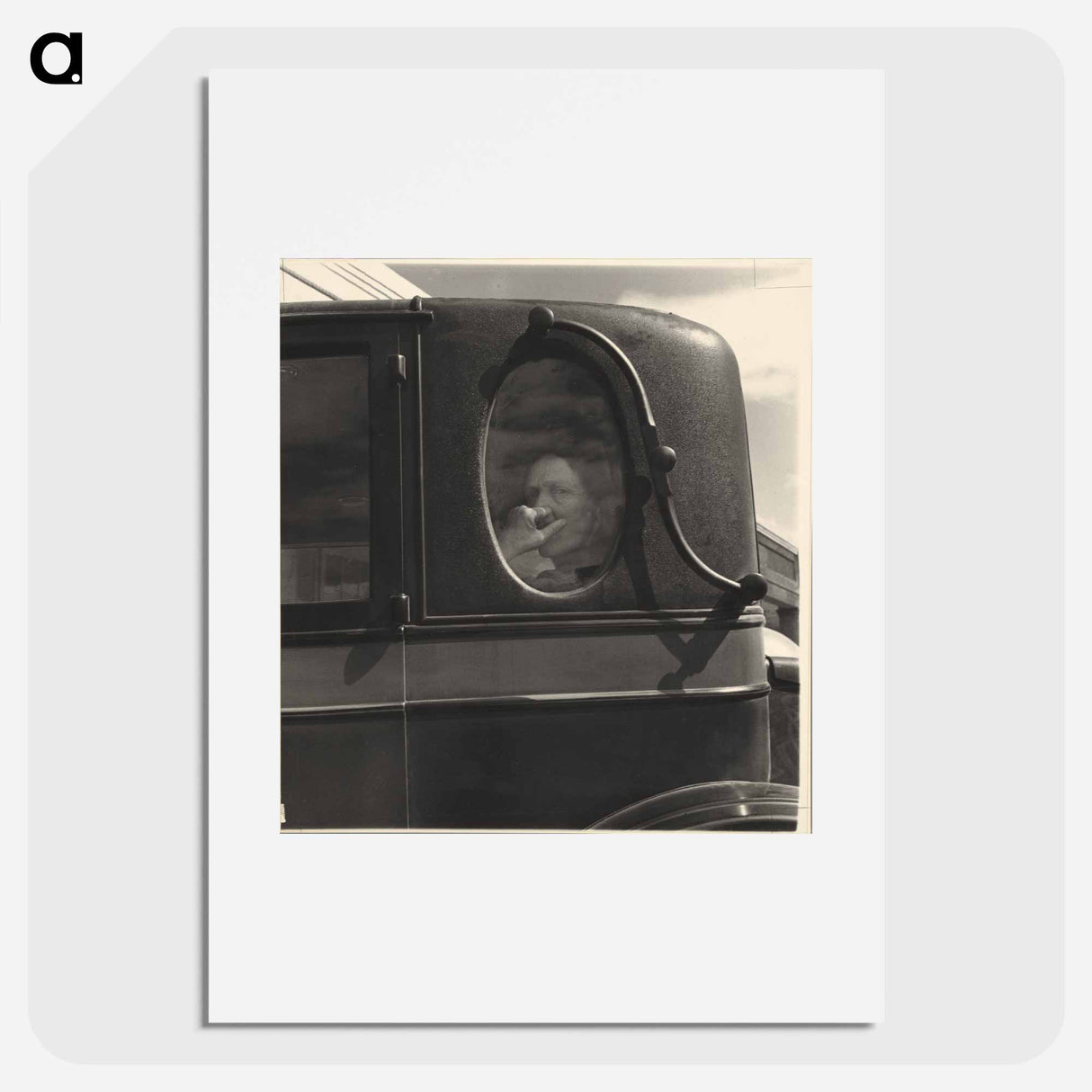 Funeral Cortege, End of an Era in a Small Valley Town, California - Dorothea Lange Poster.