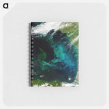 アートメモ帳-Phytoplankton Bloom, Bay of Biscay
 - 上空からの地球 Memo.