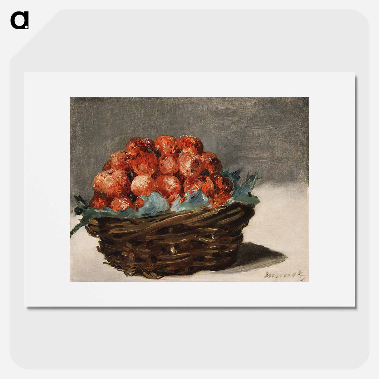 Strawberries - Edouard Manet Poster.