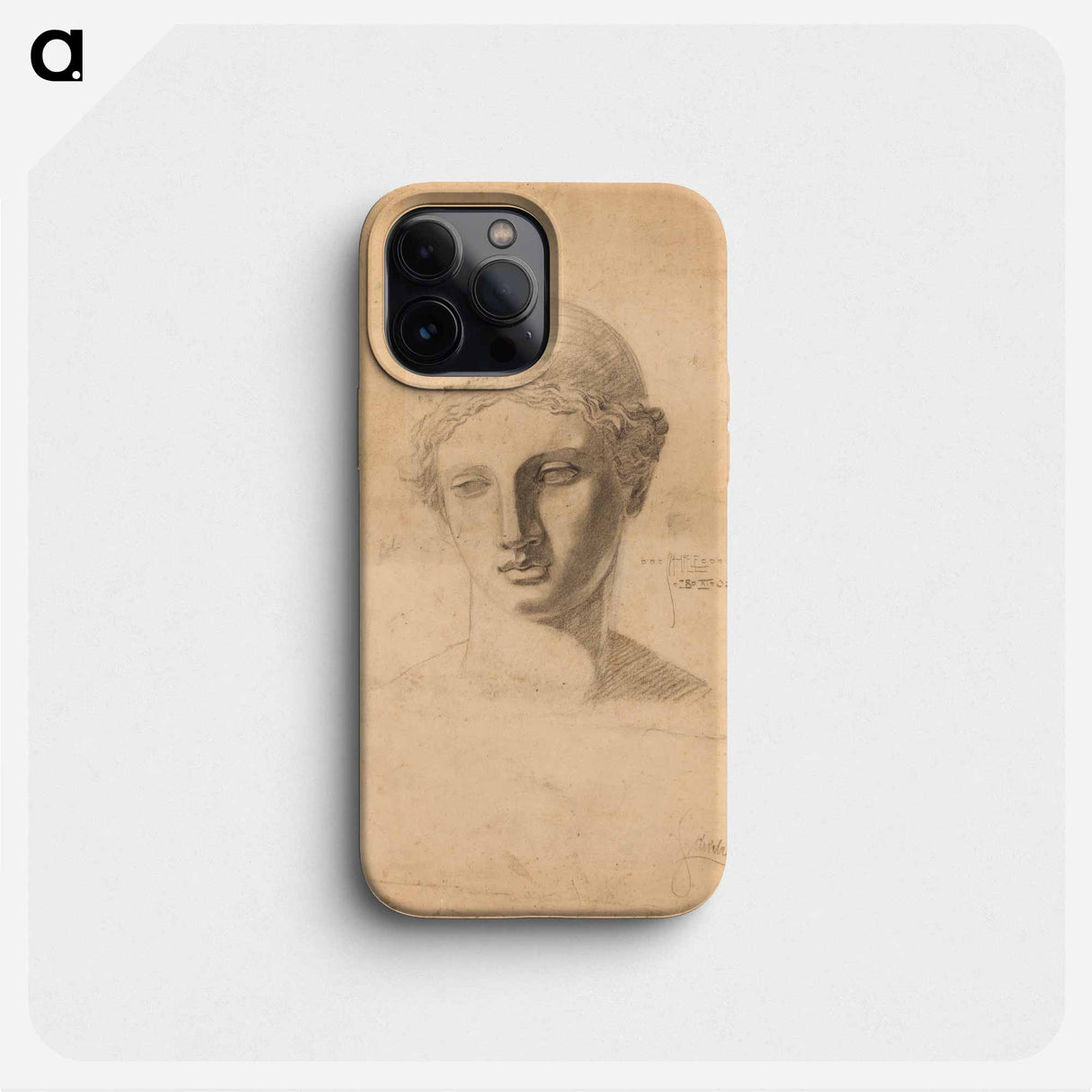 Antique Büste - Egon Schiele Phone Case.