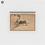 Pepe illon onneton kuolema madridin areenalla by Francisco Goya - Francisco de Goya Memo.