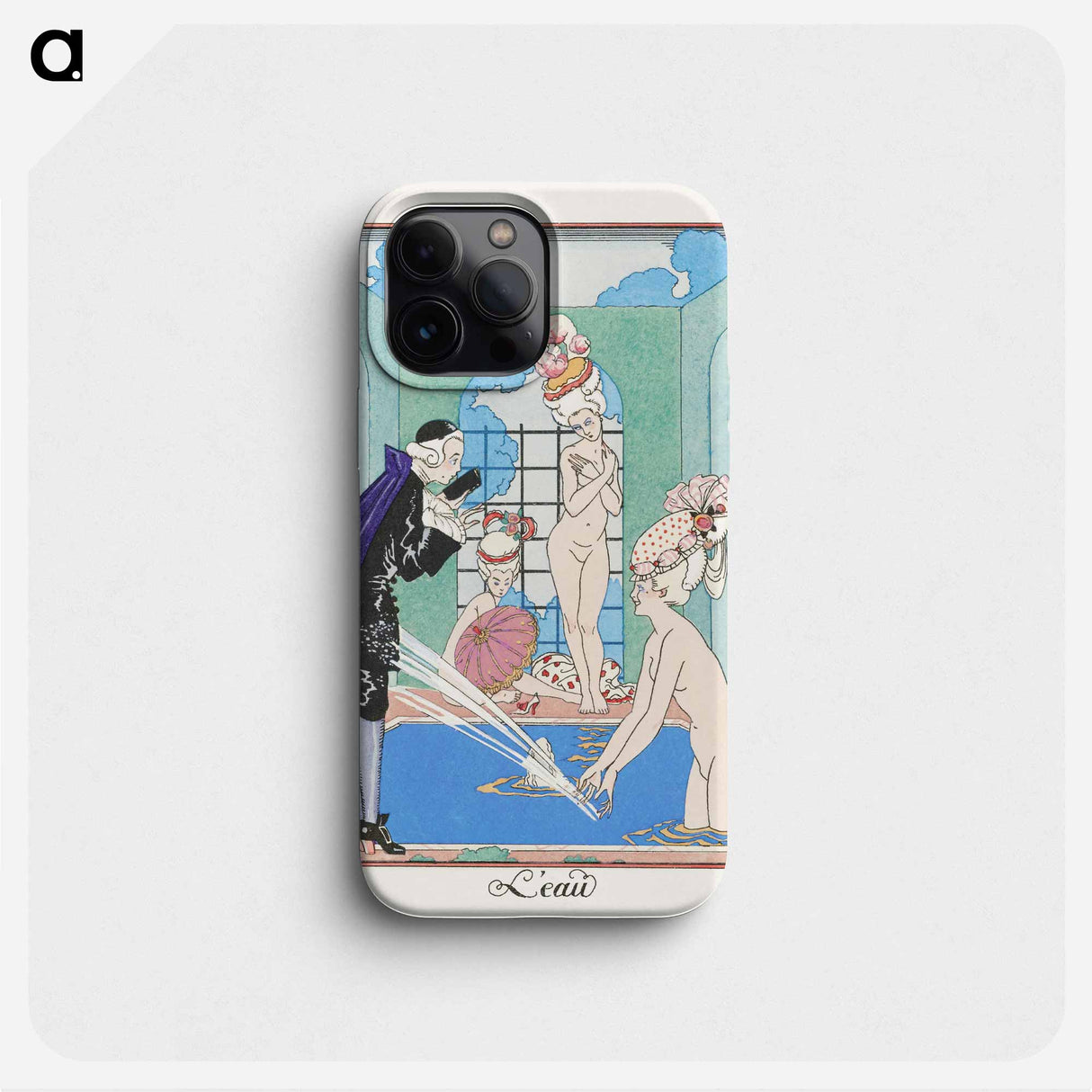 L'Eau - ジョージ バービエ Phone Case.