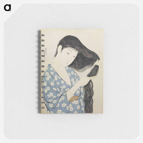 アートメモ帳-Woman Combing Her Hair
 - 橋口 五葉 Memo.