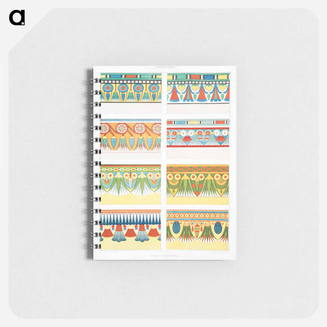 アートメモ帳-Flowery Friezes
 - エジプト美術史 Memo.